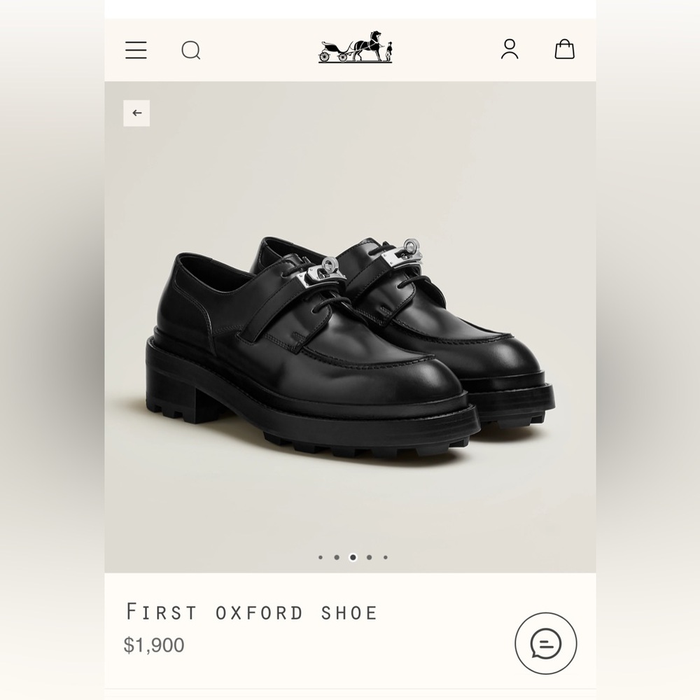 HERMES
FIRST OXFORD SHOE